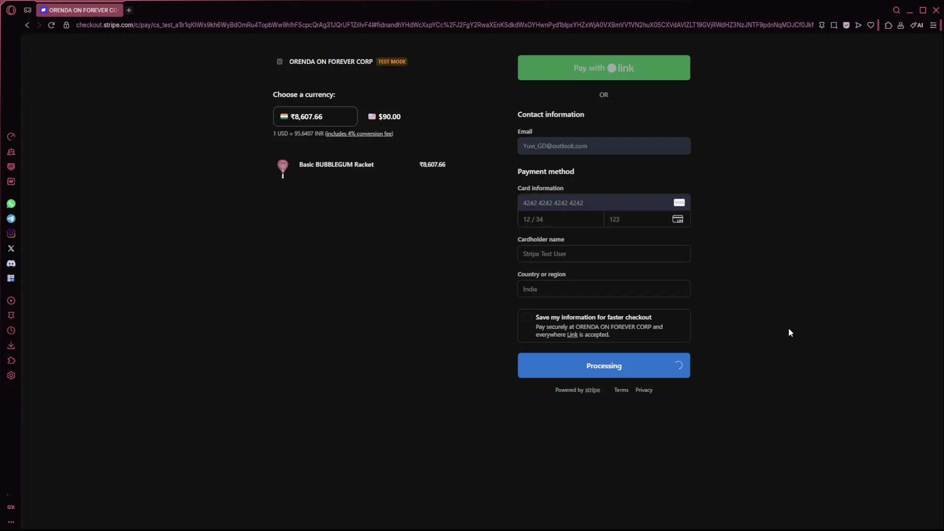 Shopping cart and checkout system